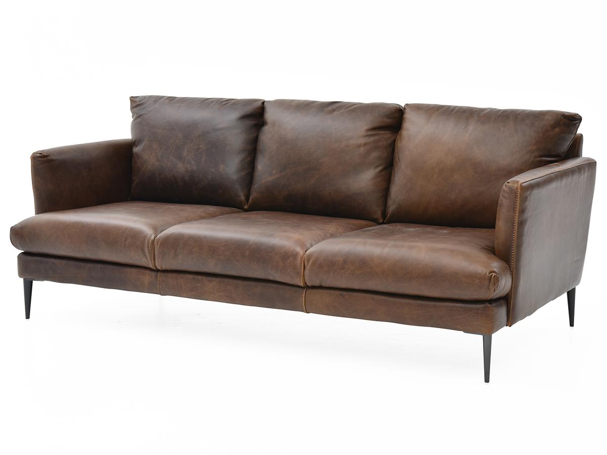 Martin Top-Grain Leather Sofa